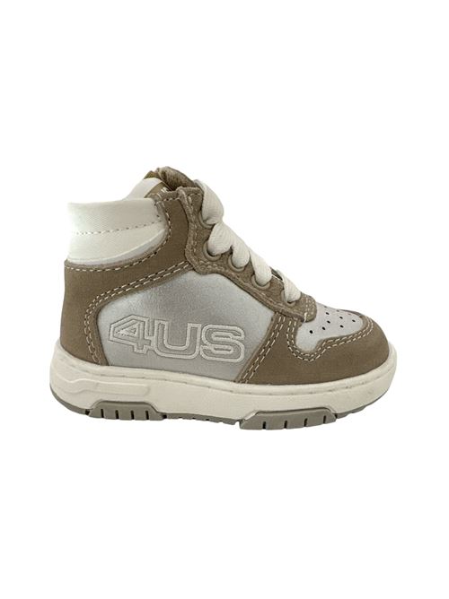 Sneakers beige argento CESARE PACIOTTI | 4316060BEIGE ARGENTO